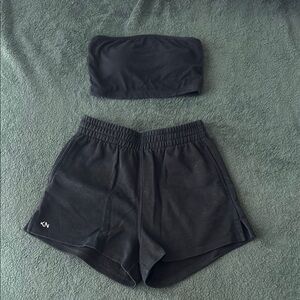 Klassy Network Brami tube top and shorts set